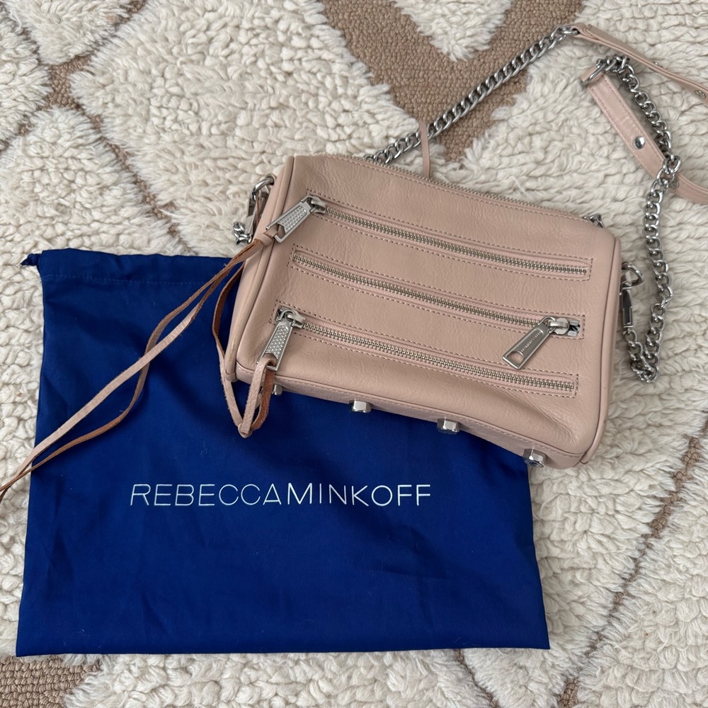 Rebecca Minkoff Tan Leather Crossbody Bag